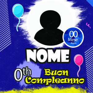 Blu Creative Birthday Party Invitation