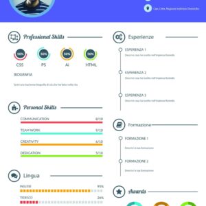 Dynamic Creative Professional CV 4