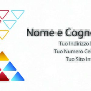 Fronte Business Card Template Mockup