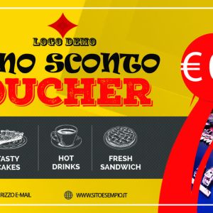 Fronte Food Cash Voucher Template