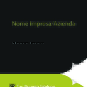 Fronte Giallo Multicolor Business Card