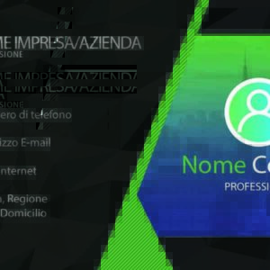 Fronte Verde Professional Business Card Design