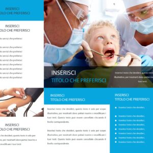 Retro Medical And Hospital Trifold