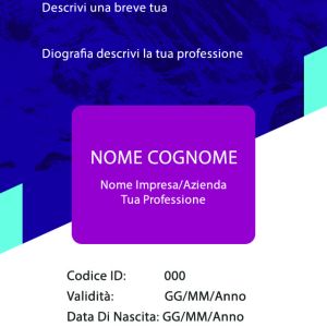 Retro Office Identity Card 1