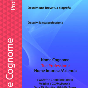 Retro Office Identity Card 2