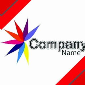 Retro Red Minimalist Business Card