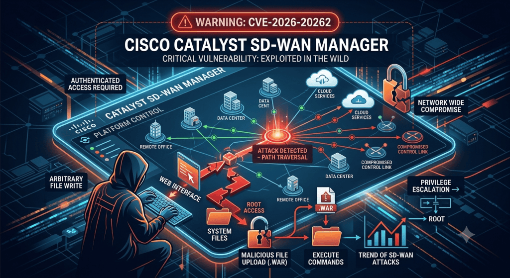 Cisco SD-WAN nuova vulnerabilità CVE-2026-20262