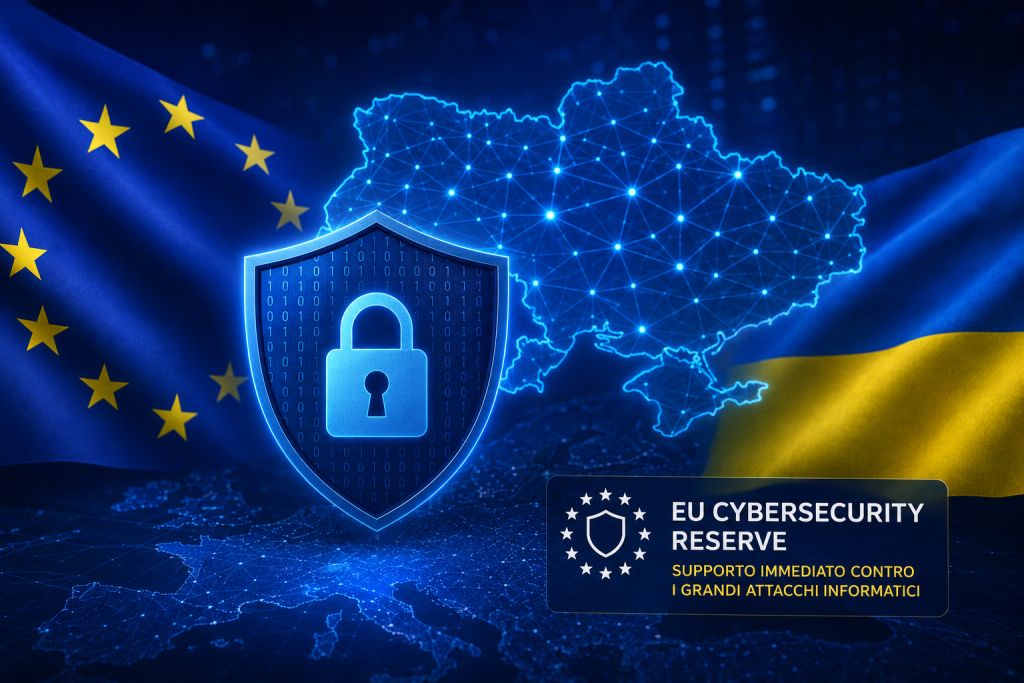 Unione Europea rafforza la difesa digitale dell Ucraina con il Cybersecurity Reserve