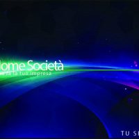 Back Green Clean Simple Business Card