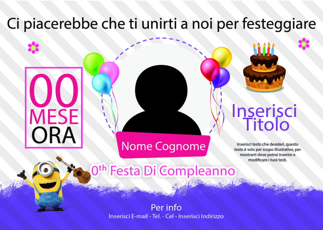 Beautiful birthday invitation