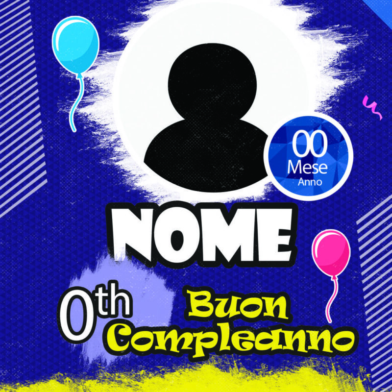 Blu Creative Birthday Party Invitation