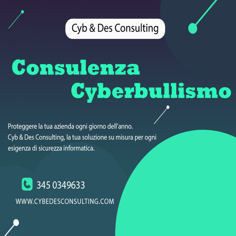 Consulenza Cyberbullismo