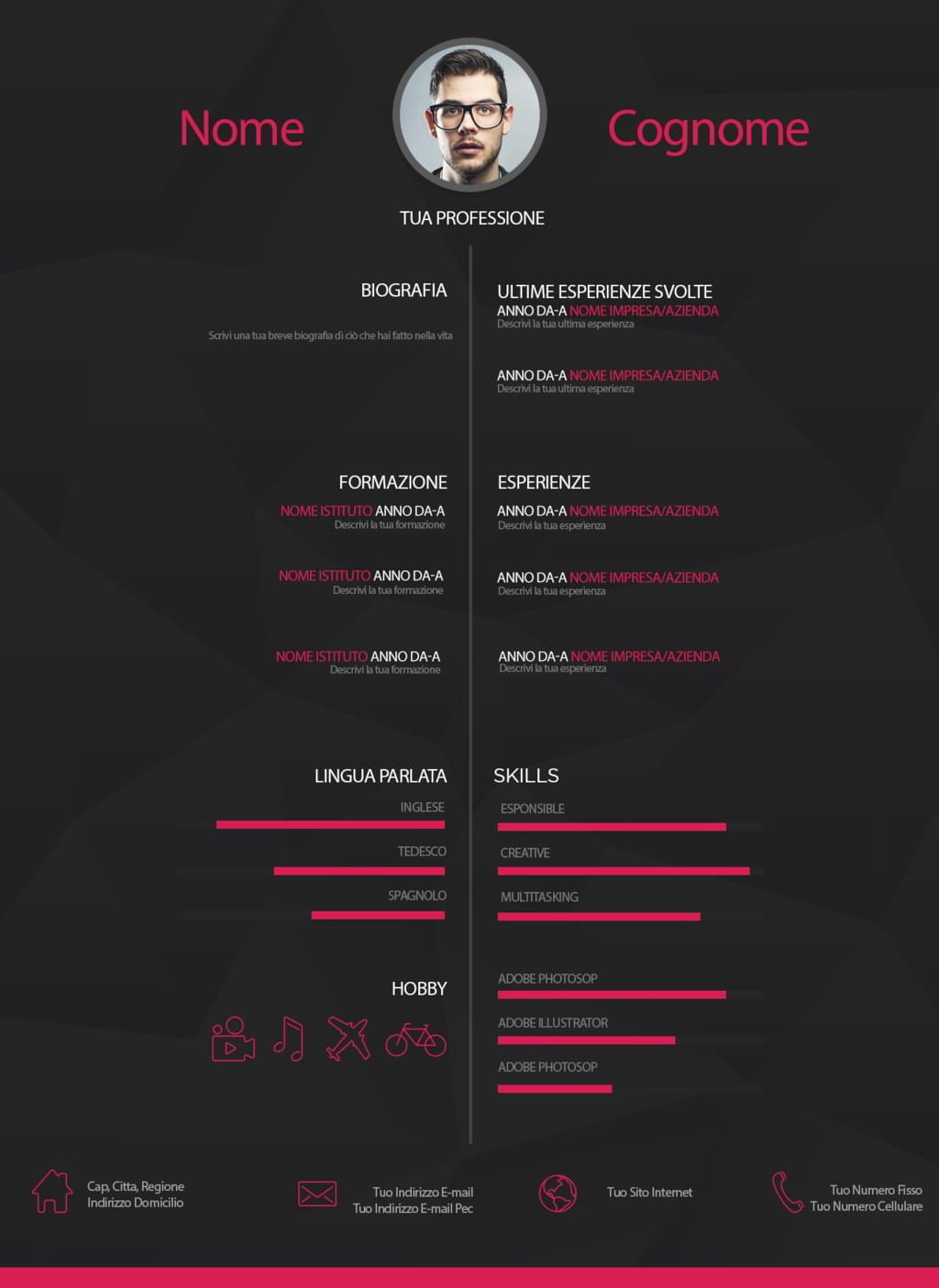 Dynamic creative cv 11