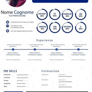 Dynamic Creative CV 3 Blue