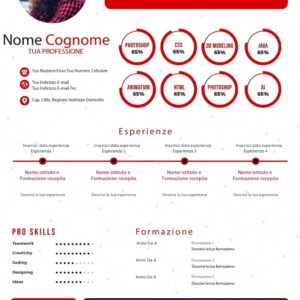 Dynamic Creative CV 3 Rosso