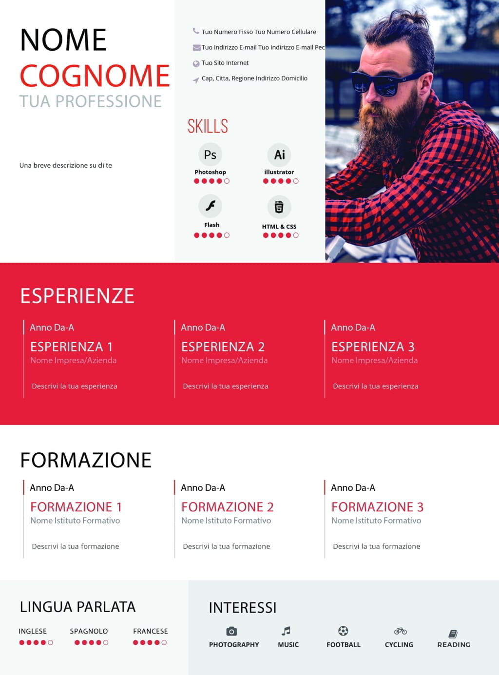 Dynamic creative cv 6