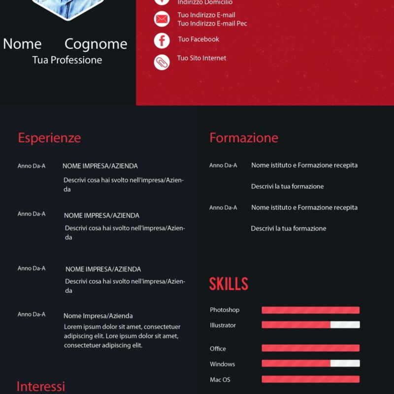 Dynamic Creative Professional CV 1