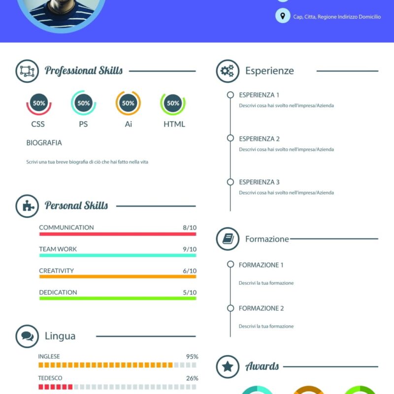 Dynamic Creative Professional CV 4