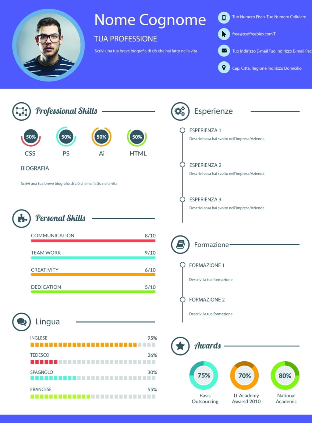 Dynamic creative professional cv 4