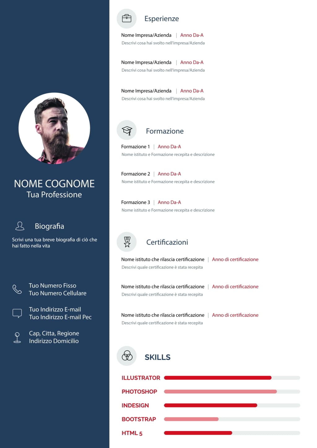 Dynamic creative professional cv 5