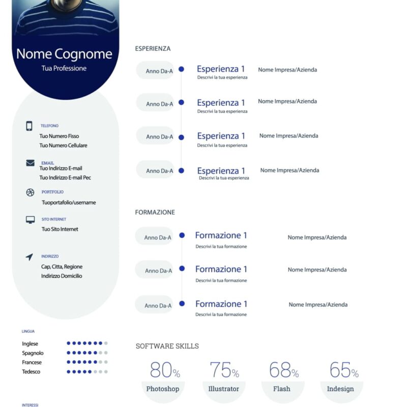 Dynamic Creative Professional CV 6
