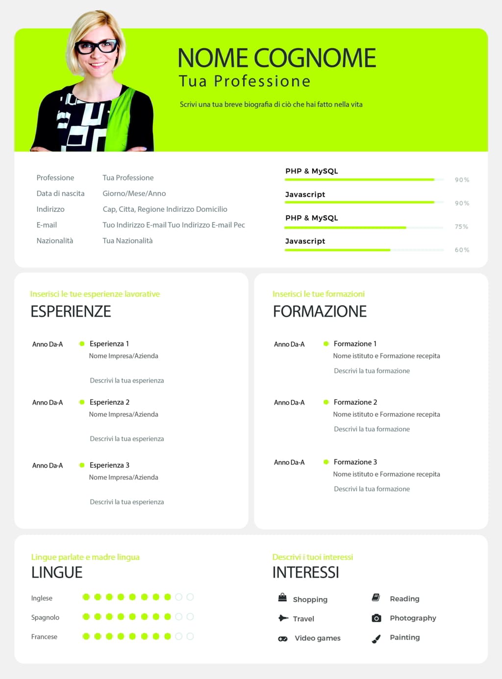 Dynamic designer cv 1