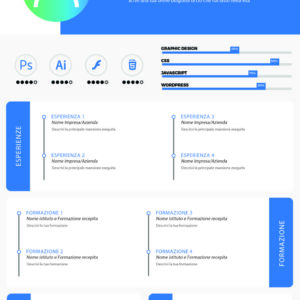 Dynamic Designer CV 3 Blu
