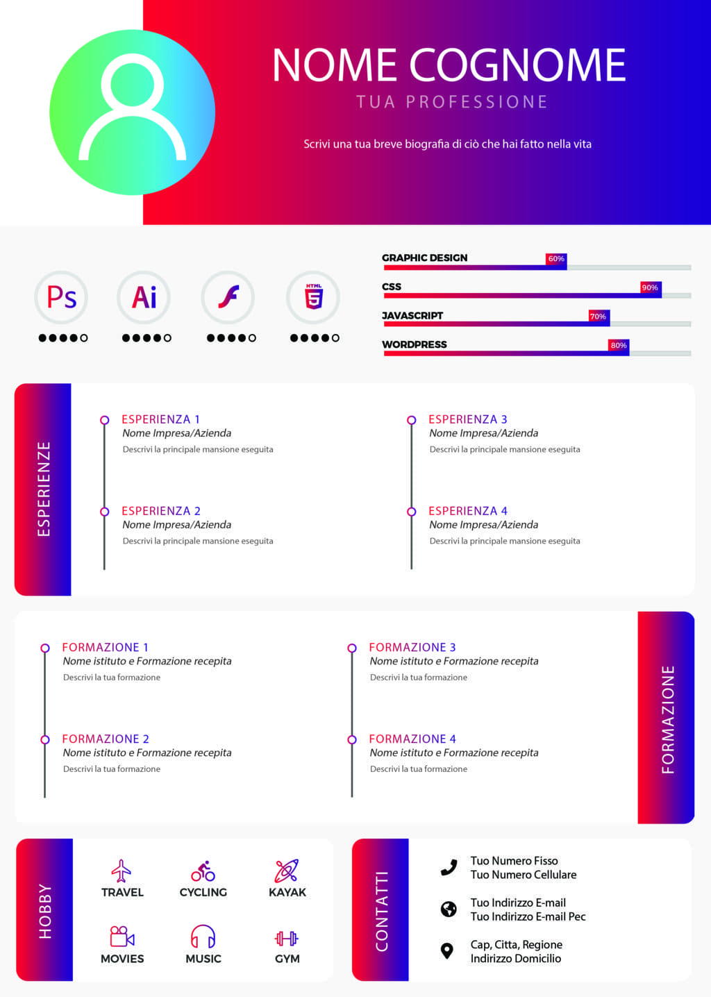 Dynamic designer cv 3