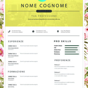 Dynamic Designer CV 5 Giallo