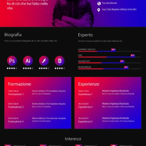 Dynamic Modern CV 2-1
