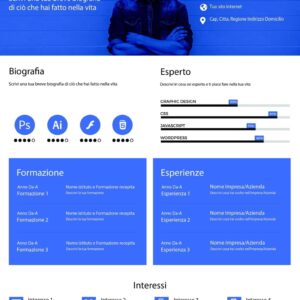 Dynamic Modern CV 2 Blu