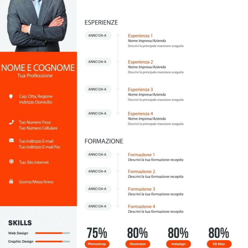 Dynamic Themes CV 6 Arancione