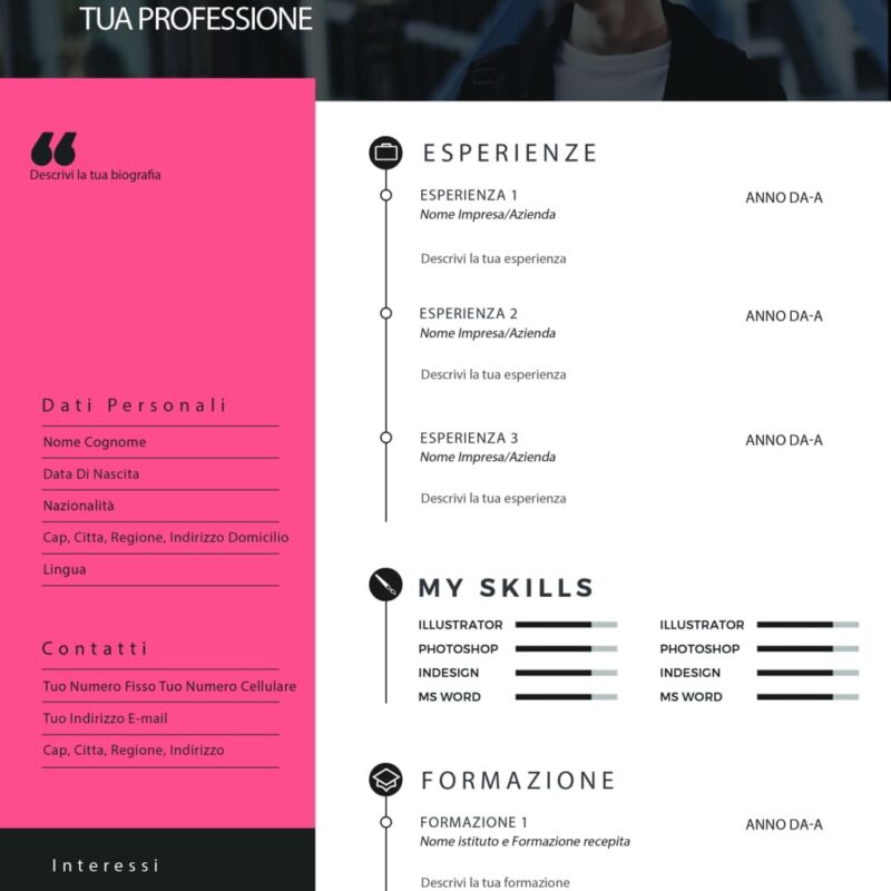 Dynamic Themes CV 7 Rosso