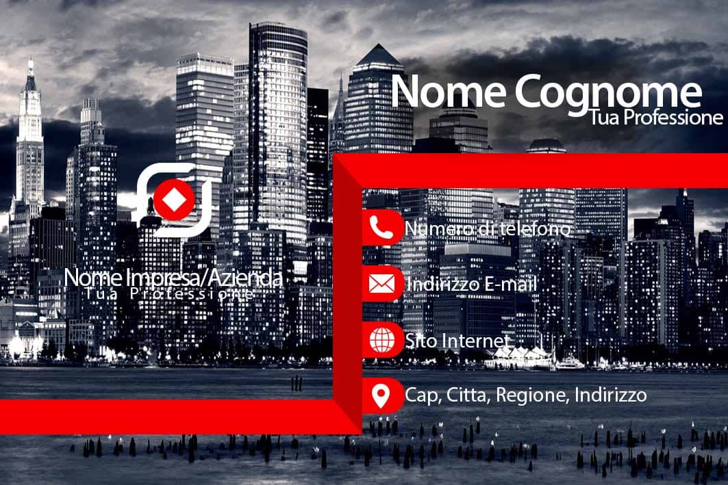 Fronte Abstract Minimalist Business Card