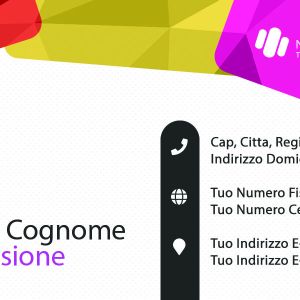 Colorful Business Card Design