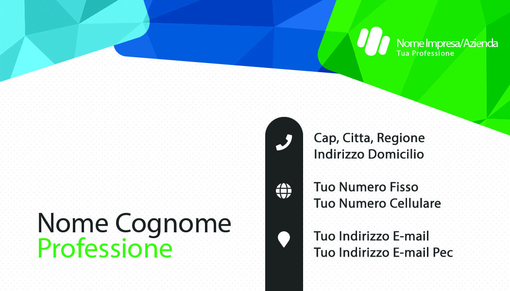 Colorful business card design - immagine 7