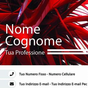 Fronte Bianco Modern Corporate Business Cards