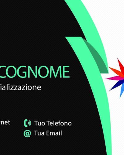 Black White Business Card