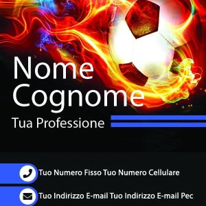 Fronte Blue Modern Corporate Business Cards