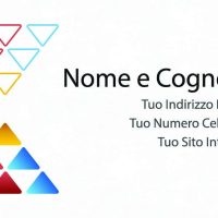 Fronte Business Card Template Mockup