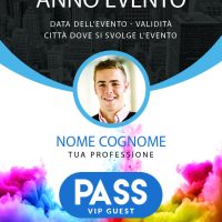 Fronte Conference Vip Entry Pass ID Card