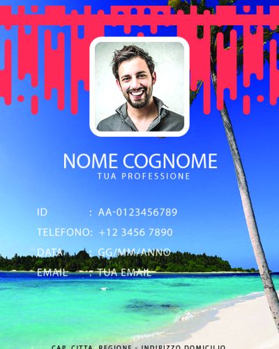 Corporate Company Photo Identity Card