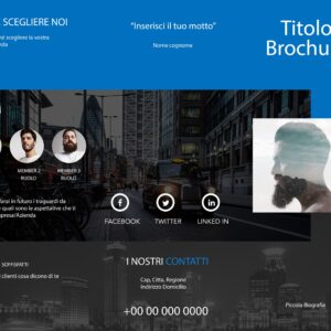 Fronte Creative Agency Trifold Brochure