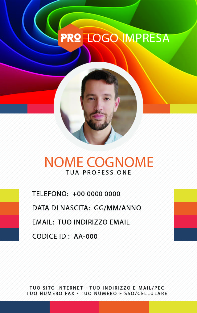 Fronte Creative Office Identity Card 2