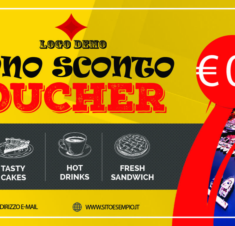 Fronte Food Cash Voucher Template
