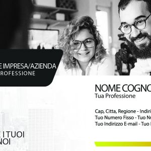 Fronte Giallo Business Cards Template Design