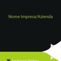 Fronte Giallo Multicolor Business Card