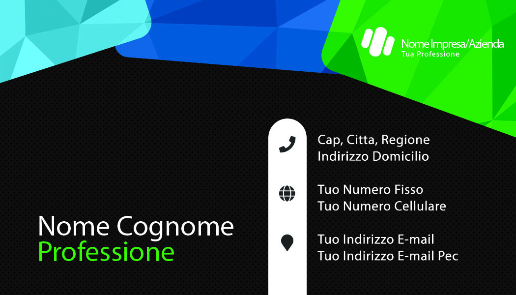 Colorful business card design - immagine 8