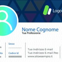 Fronte Office ID Card Design