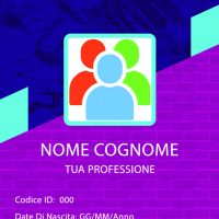 Fronte Office Identity Card 1